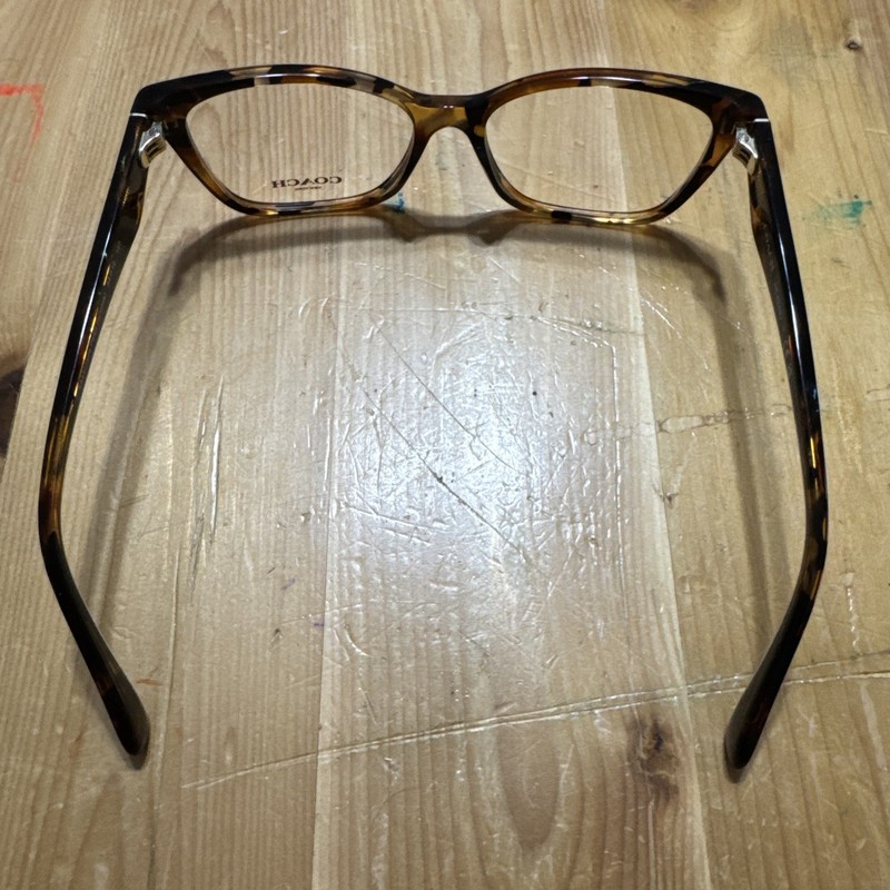 Coach HC6248U Jade Pearl Tortoise Eyeglass Frames 54-16-140 Demo Lenses And Case gallery