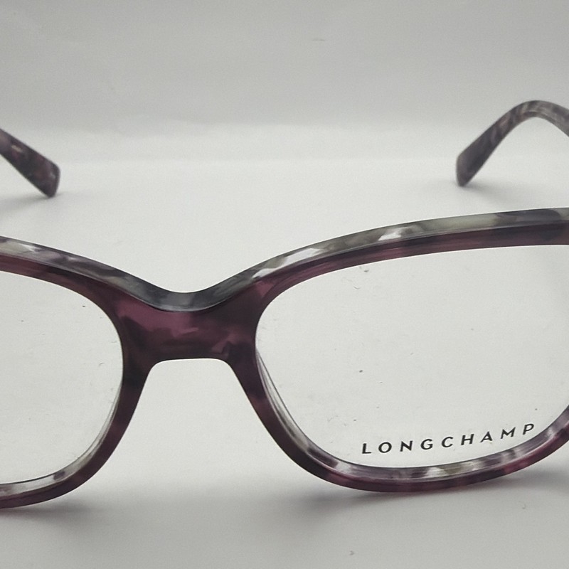 Longchamp LO2631 52/15 140 Purple Plastic Cat Eye Full Rim Eyeglass Frames 5109 gallery