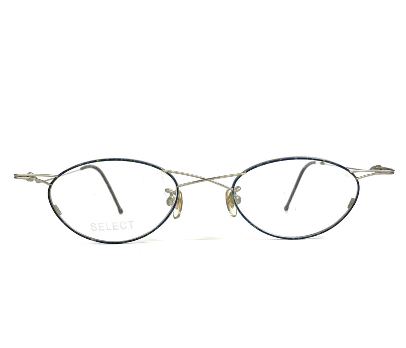 Select Eyeglasses Frames MOD 5122 COL 3 Blue Silver Wire Modern MCM 46-21-135