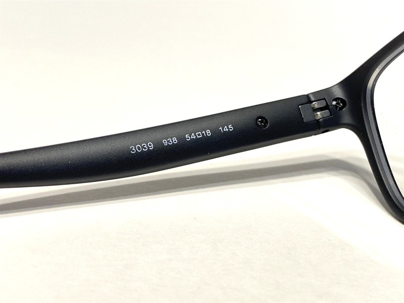 Men's Bvlgari Eyeglasses Frames BV3039 938 Black & Gunmetal 54/18~145 NEW gallery