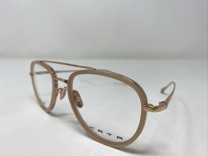 KATA JAPAN MYOJO MATTE BLUSH 52-22-140 Pale Pink Full Rim Eyeglasses Frame :Y01 gallery