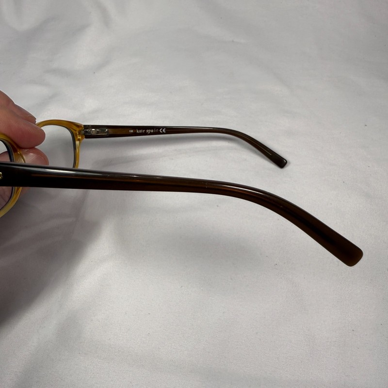 Kate Spade New York Eyeglasses BLAKELY OJMD Frames Only 50-17-135 - Brown Clear gallery
