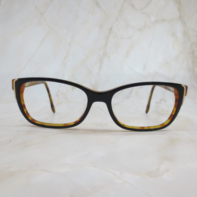 BCBG Maxazria G-Addison Eyeglasses Frame Unisex Black Full Rim Cat Eye 51-15-140