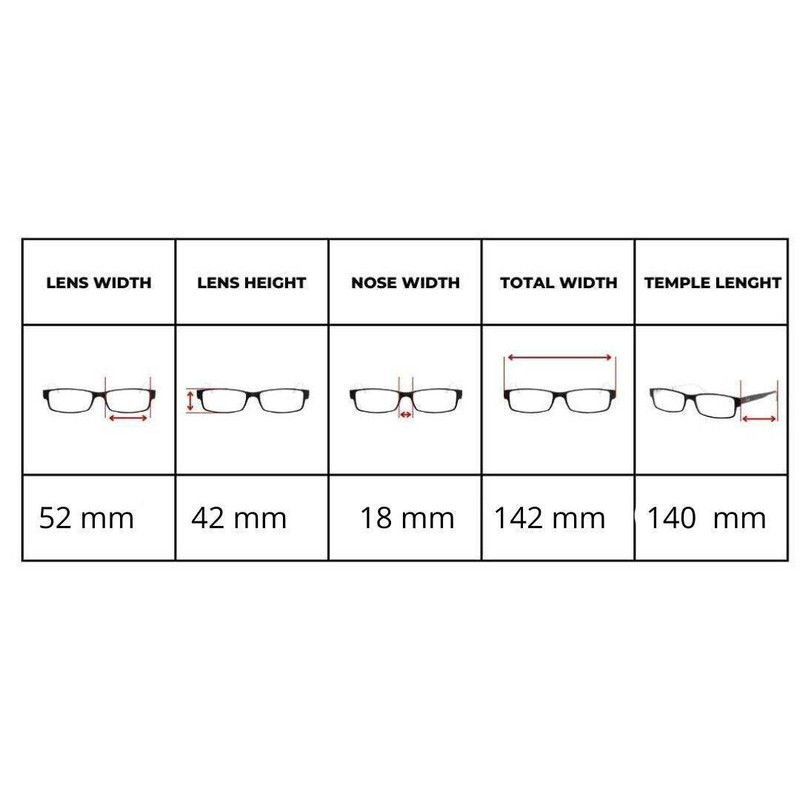 Eyewear CentroStyle F0497 52 002 000 52 18 140 Matt Black +Clip On Blue gradient gallery