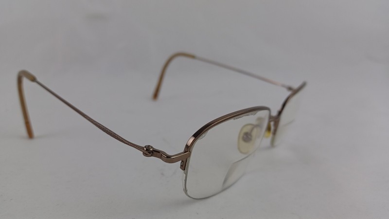 Brooks Brothers BB415T 1229T Eyeglasses Frame 52 18 140mm Men Titanium Half Rim gallery