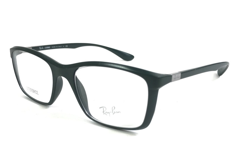 Ray-Ban Eyeglasses Frames LITEFORCE RB7036 5440 Matte Military Green 52-17-145