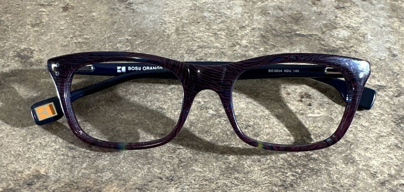Boss Orange Hugo Boss BO0054 XDU Purple Eyeglasses Frames ONLY 50-12-140mm G8