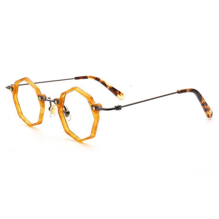 Retro Acetate Craftsmen Made Japanese Glasses Frames Can Match Myopia Glasses gallery