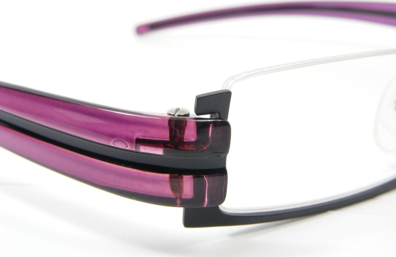 Mohn MOD-C2105 C3 Black /Translucent Purple Eyeglass Frame 45-19-140 Germany NEW gallery