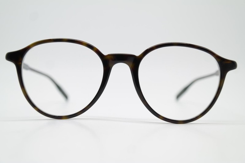 Mont Blanc MB0281O Brown White Oval Eyeglass Frame New