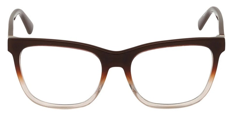 Harley Davidson HD50055 050 Brown ombre Plastic Square Eyeglasses 53-17-140