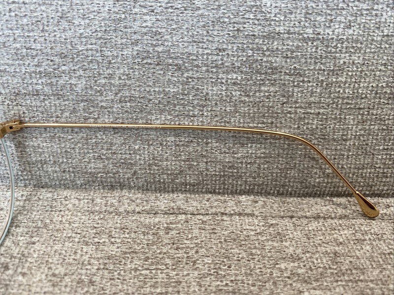 FRANCOIS PINTON - PARIS Eyewear AIR 7 Frame 49-21-142 Be Gold Optical FRANCE gallery
