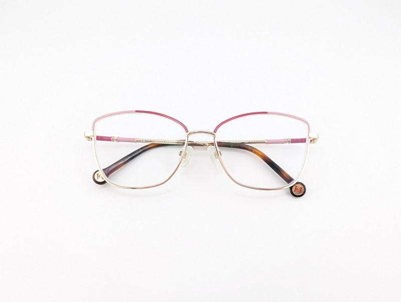 Carolina Herrera Eyeglasses Frames Only VHE 194K COL.0H60, 55-15-140, Multicolor