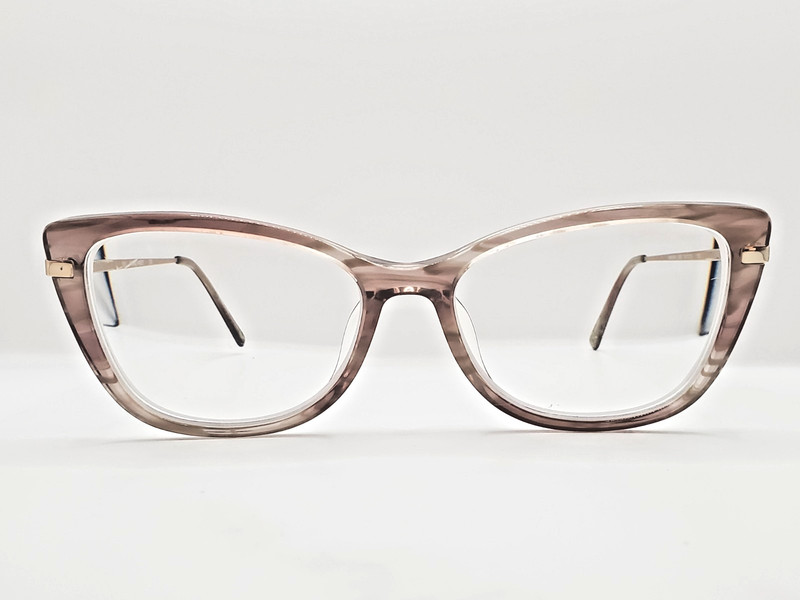 NINE WEST NW5164 260 Mauve Pink/Gold, Cat Eye, Frame Only 51-15-135 4/B8