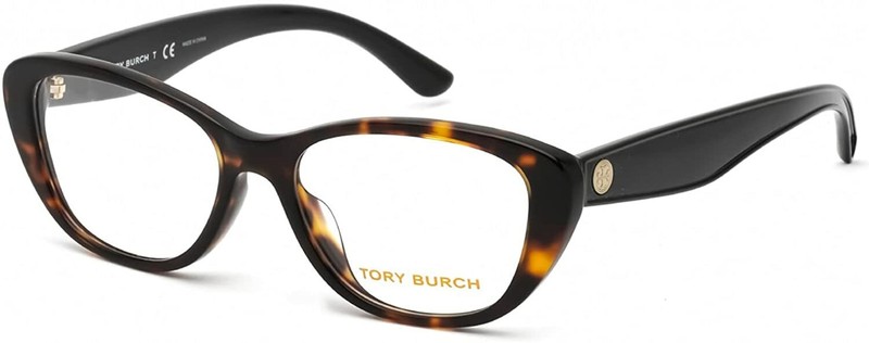 Tory Burch Womens TY2109U Faux Tortoise Catseye Poly Plastic Glasses 8012-4
