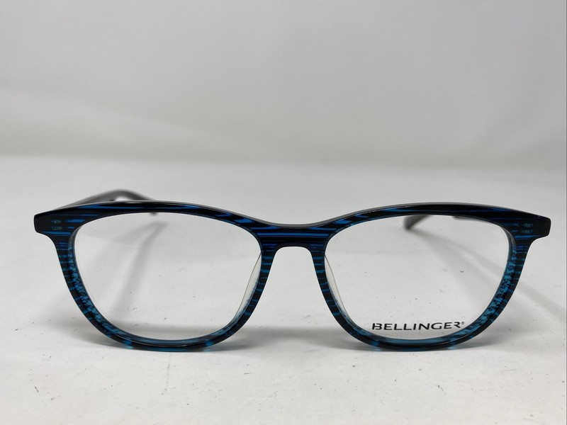 BELLINGER Denmark Soul C.405 51-16-140 Blue/Black Full Rim Eyeglasses Frame 004