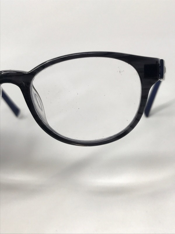CONVERSE ALL STAR Eyeglasses Frame A046 48-18-140 Black Stripe Grey/Blue KS28 gallery