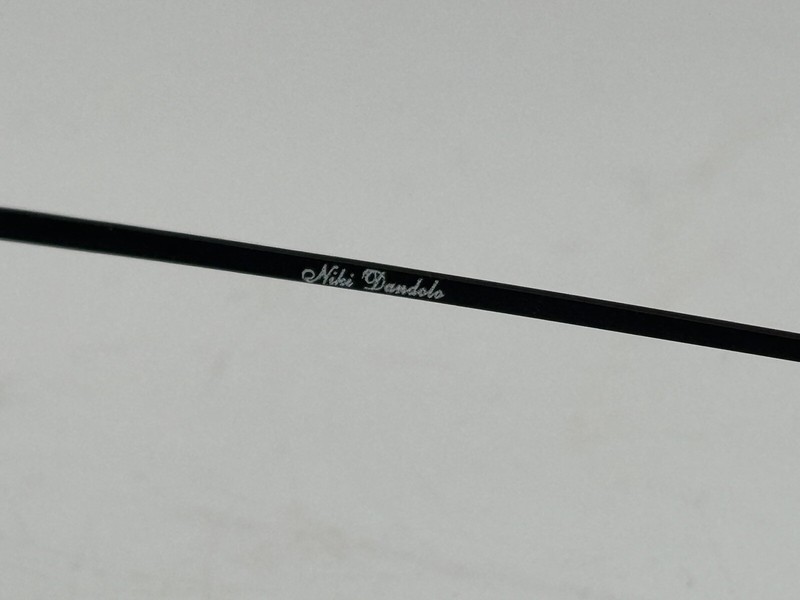 Niki Dandolo ND703048S 53-19-135 C003 Black Rimless Rectangle Eyeglass Frames gallery