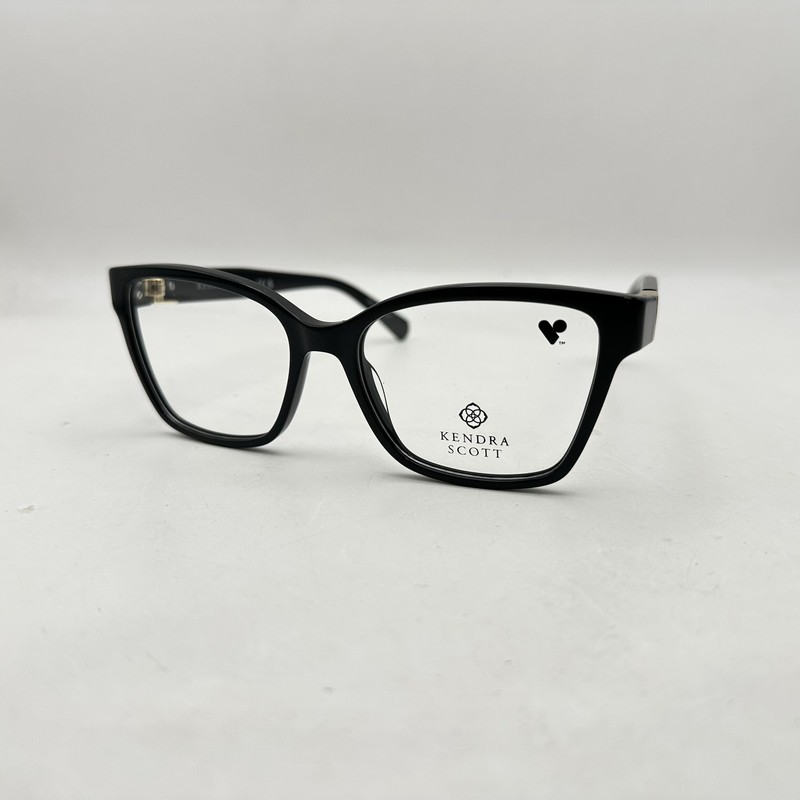 Kendra Scott Womens Square Full Rim Eyeglasses KE2608 Black