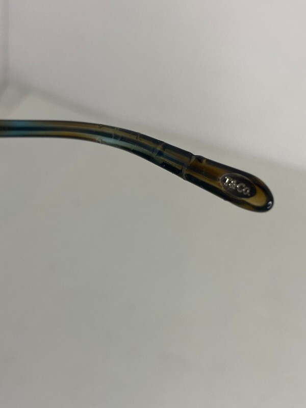 🍌 Tiffany & Co TF 2097 8123 OCEAN EYEGLASSES FRAME 52-16-135 Italy DAMAGED ARMS gallery