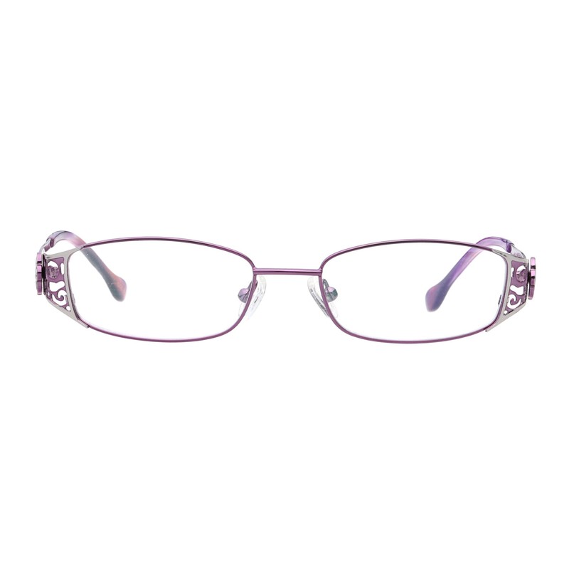 Designer Fashion Women Metal Full Rim Eyeglassses Frames Optical Eyewear RX Able gallery