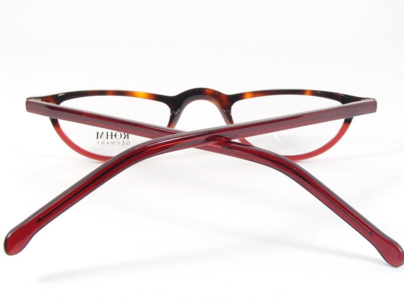 Röhm GERMANY 9029 902 Tortoise /Raspberry UNIQUE EYEGLASSES FRAME ROHM 44-22-145 gallery