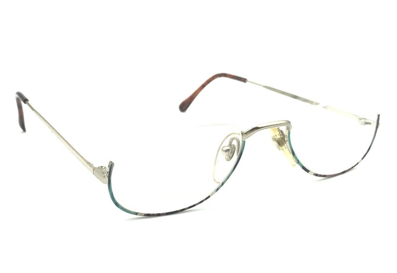 MEITZNER BILBOA 865 Multicolored Half Rim Eyeglasses Frames 50-20 145 Germany