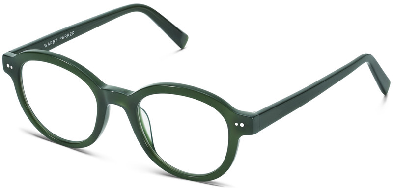 Warby Parker BINGLEY Round Eyeglasses POBLANO Wide 48-20-142 mm – w/BOX & CASE