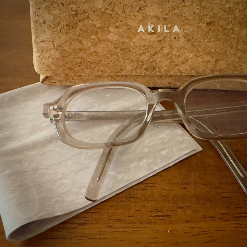 Akila Psyche Optical Frames Grey x2 — New & Like New, w/Cases gallery