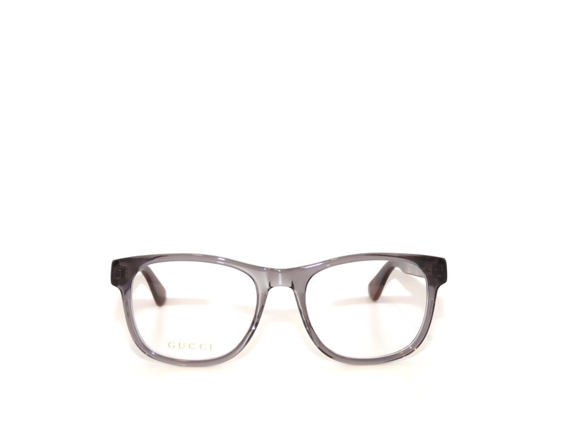 Gucci GG0004ON 0004 004 53 Gray Havana Eyeglasses 0004ON gallery