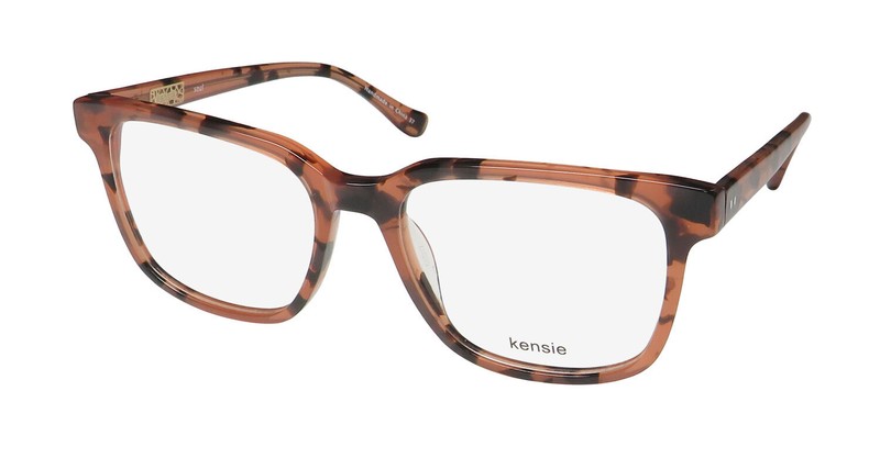 NEW KENSIE SOUL GLASSES TORTOISE WOMENS PK PLASTIC 51-17-135 FULL-RIM OVERSIZED