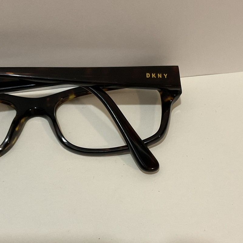 DONNA KARAN NEW YORK DY 4662 3702 Tortoise EYEGLASSES 52-16-140mm GREAT SHAPE gallery