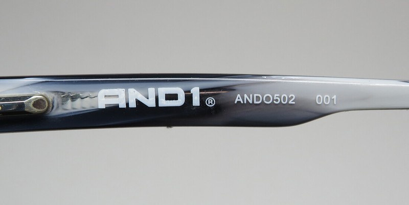 AND1 ANDO502 EYEGLASS FRAME/GLASSES MENS FASHION HALF-RIM DESIGN PREMIUM SEGMENT gallery