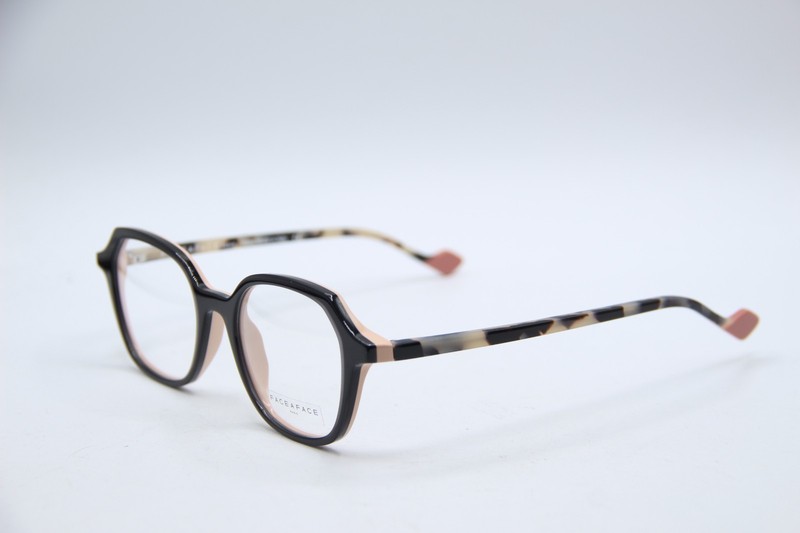 NEW FACE A FACE DJUNE 2 COL 0096 BLACK HAVANA AUTHENTIC FRAMES EYEGLASSES 50-19