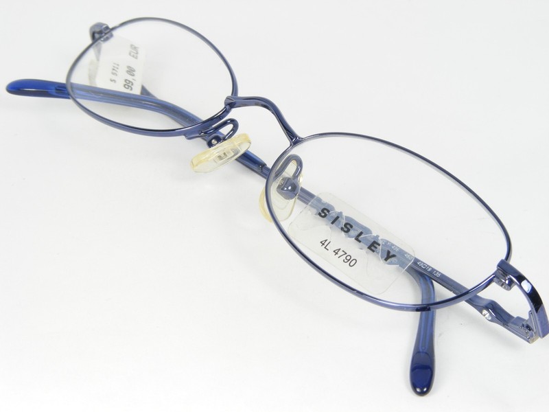 SISLEY SLY 496 460 BLUE-VIOLET EYEGLASSES GLASSES FRAME w/ Crystals 49-19-135mm gallery