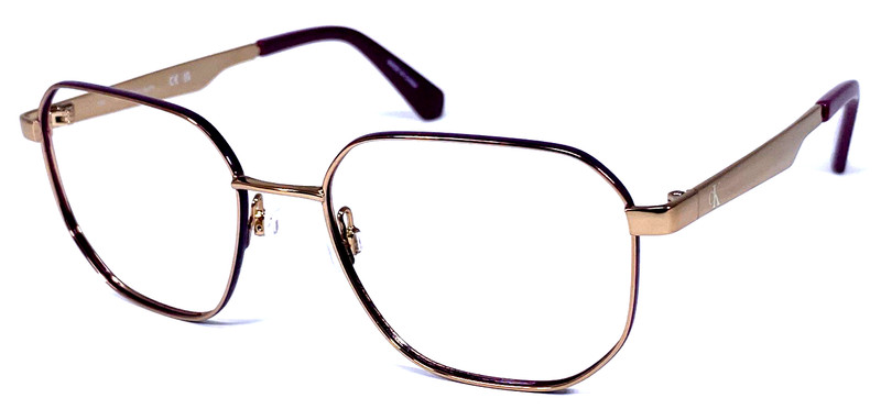 CALVIN KLEIN JEANS CKJ23222 704 Purple/Brown Gold 53-18-140 Eyeglasses Frame