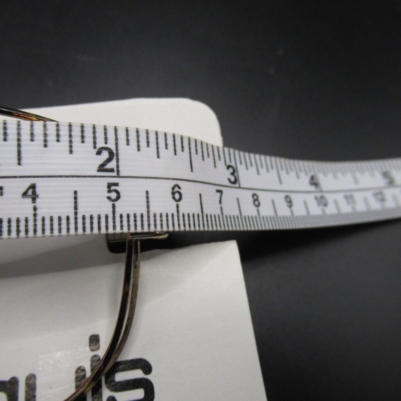 Optique Marquis VL-38 Demi-Brown Gold Metal Half Rim Eyeglass Frames 52-20-130 gallery