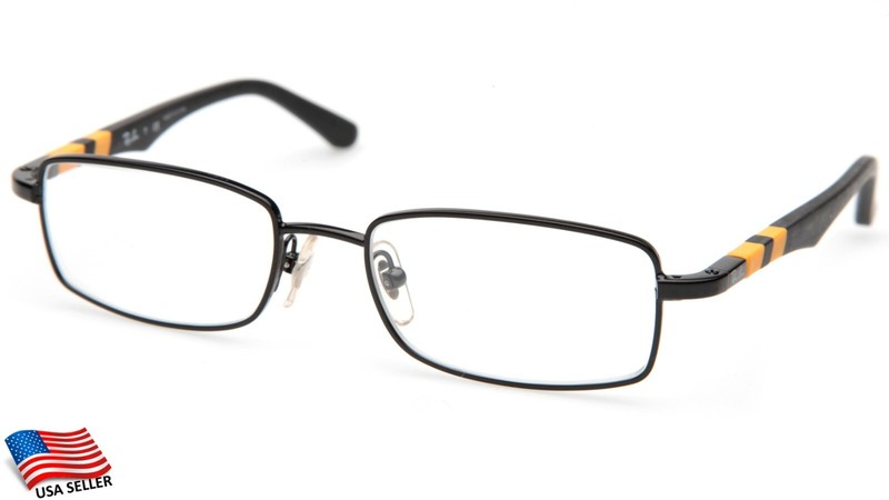 Ray Ban JR RB 1030 4005 BLACK / YELLOW EYEGLASSES FRAME 47-16-125mm B28mm