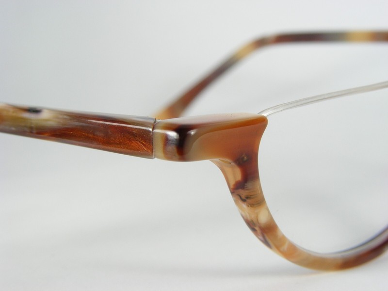 Vintage ZNIRP DESIGN 184 A F 154 MULTICOLOR EYEGLASSES FRAME 44-21-140mm Germany gallery