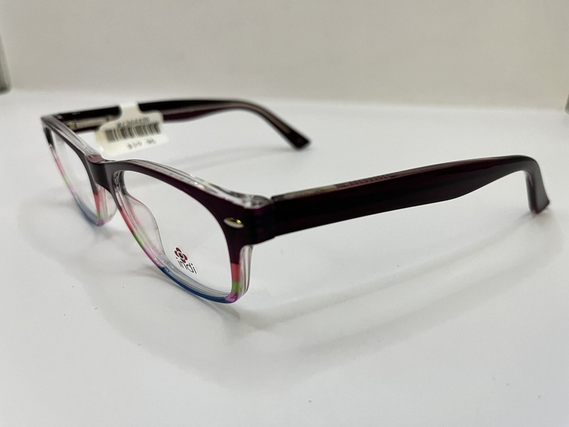 indi Eyeglasses KG20214 4817 Purple Designer Frames Only Multicolor 48-17-135 gallery