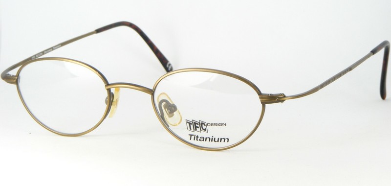 TFC DESIGN Mod 729 Col 301 ANTIQUE BRONZE EYEGLASSES GLASSES FRAME 46-19-148mm