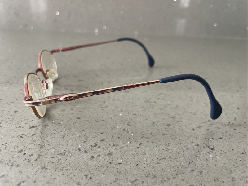 Vintage See you Metzler 5722 167 40-20-120 Oval Eyeglasses Frames ONLY Germany gallery