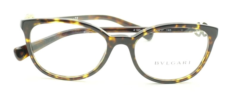BVLGARI Eyeglasses BV4185B 504 Dark Havana Frame W/ Clear Demo Lens gallery