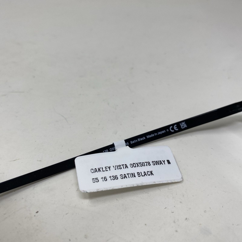 Oakley SWAY BAR OX5078-0155 55-16-136 Satin Black Titanium Eyeglasses VJ06 gallery
