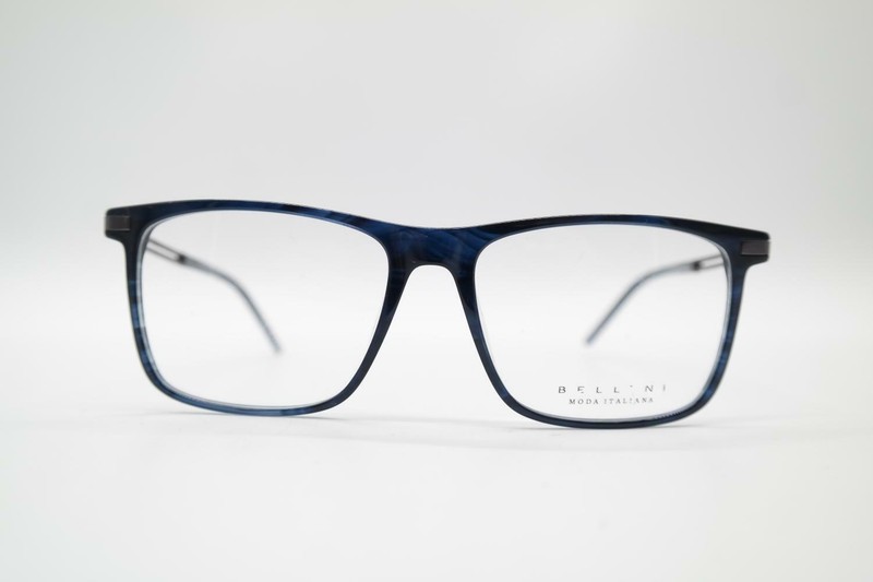 Bellini 01-75790-01 Blue Bronze Oval Glasses Frame Eyeglasses New