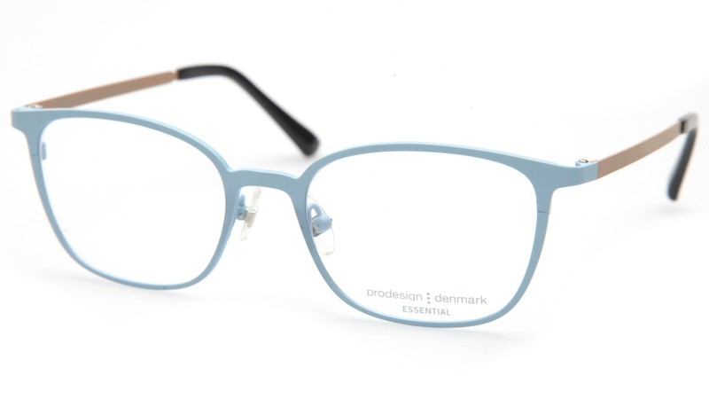 NEW PRODESIGN DENMARK 3143 c.9011 Blue EYEGLASSES 49-17-140 B37mm