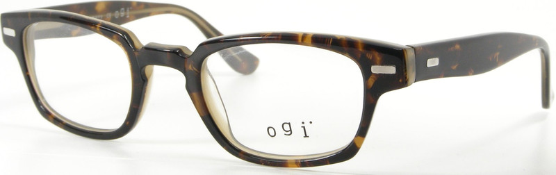 OGI 3062 163 Brown Tortoise Acetate Eyeglasses Frame 46-23-145 Germany NEW gallery