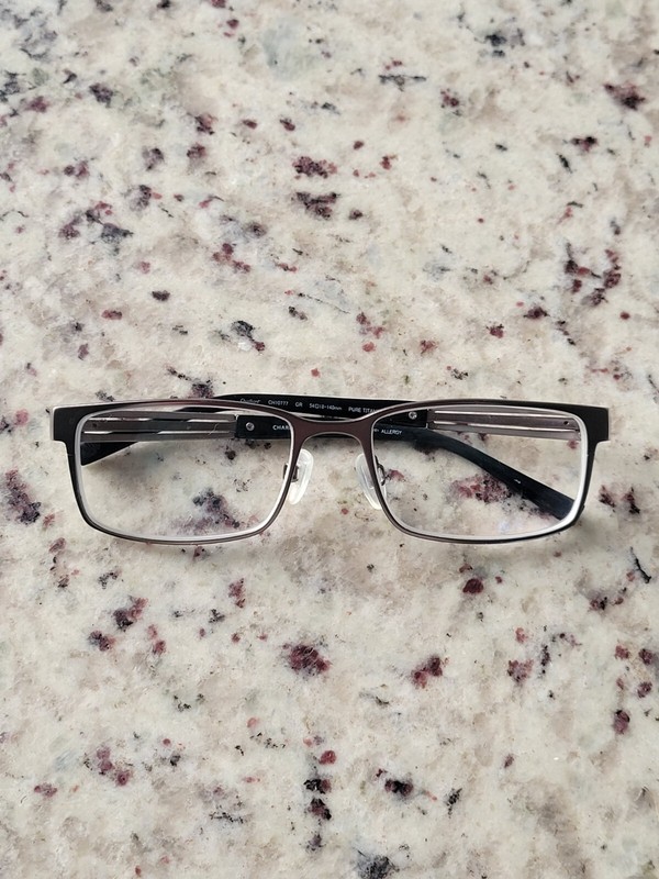 Charmant CH10777 GR Pure Titanium Men’s Glasses 54-18-140 – See Pictures