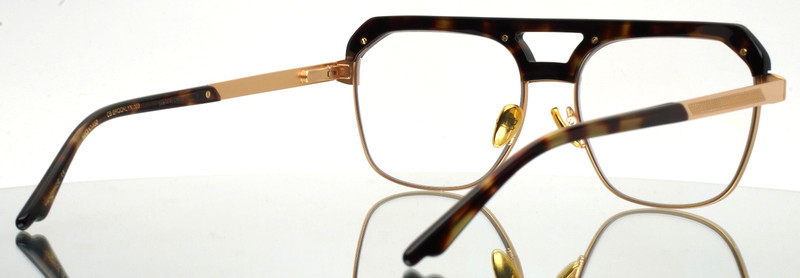 COCO AND BREEZY Brooklyn 103 Tortoise Mens Aviator Eyeglasses 58-17-150 B:46 C gallery