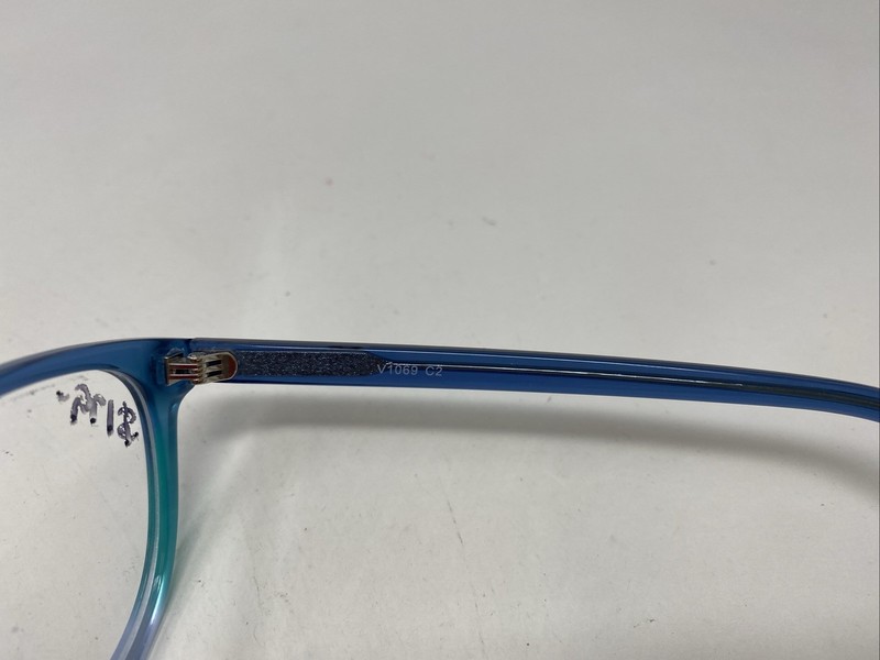 VUE Eyewear V1069 C2 50-19-140 Light Blue Fade Full Rim Eyeglasses Frame 7836 gallery